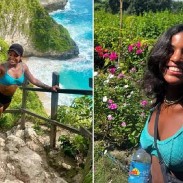 Murió la turista que se había caído dentro de un volcán