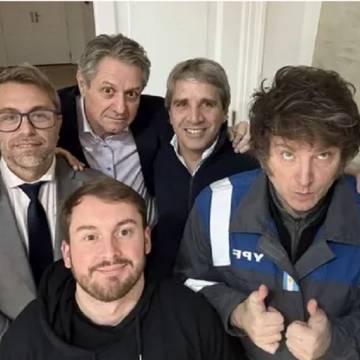 Milei y Caputo celebraron el 1,6% de inflación