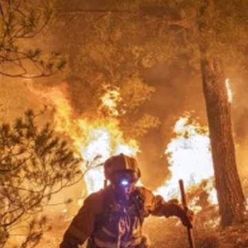España lucha contra los incendios forestales