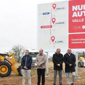 Comenzó la construcción de la Autopista del Valle de Lerma: una obra estratégica para el crecimiento y progreso de Salta