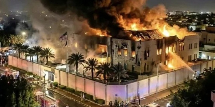 Sin tregua: Irán ataca la Embajada de los EEUU en Arabia Saudita y la guerra es total