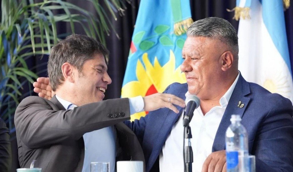 Chiqui refuerza su alianza con Kicillof y anuncia que el estadio de La Plata es "la nueva casa de la selección"