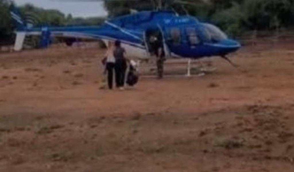 Evacuaron en helicóptero a una directora de escuela rural tras ser mordida por un murciélago