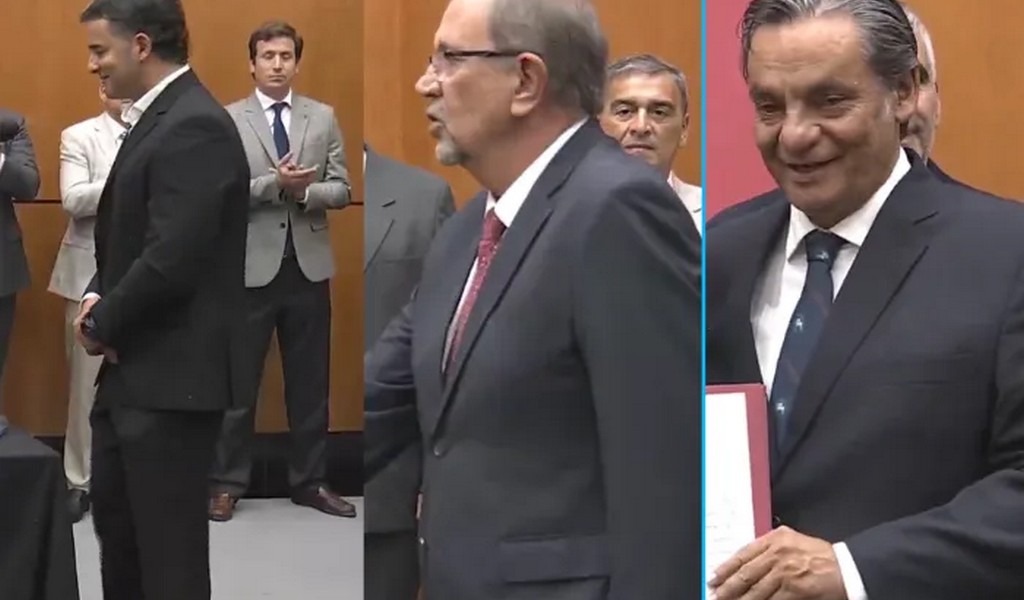 Asumieron los nuevos funcionarios de Gustavo Sáenz