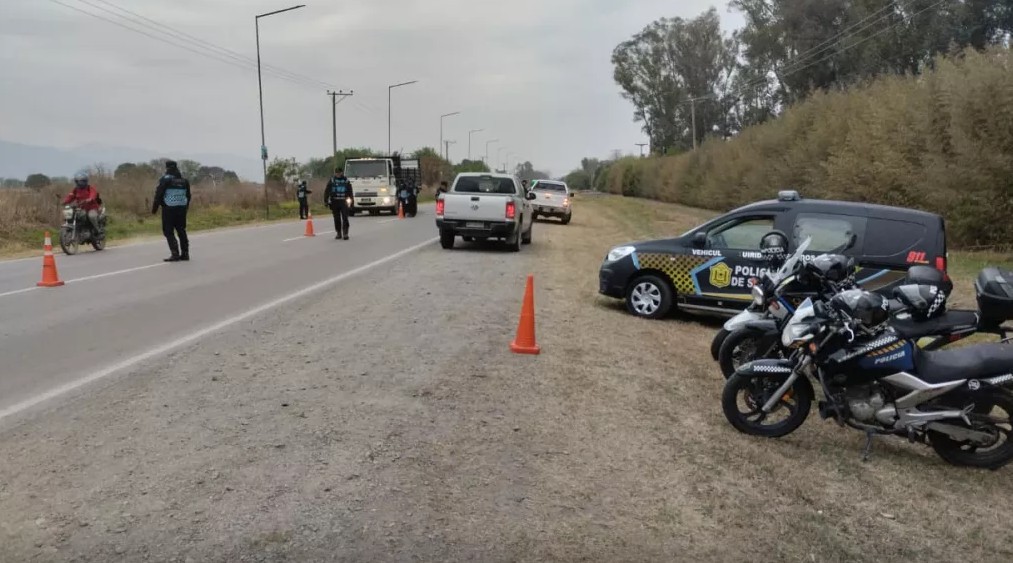 La Policía Vial controló más de 9 mil vehículos en la provincia