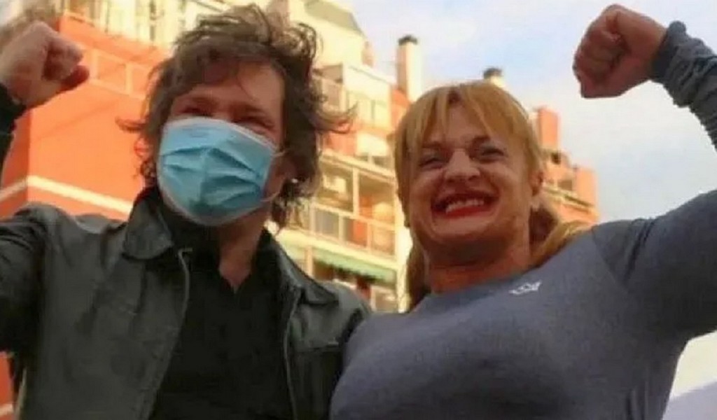 Javier Milei se despidió de la "Locomotora"