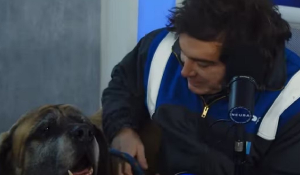 Milei fue a una entrevista con Conan